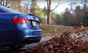 Audi RS5 Used as a Leaf Blower: Will It Work?