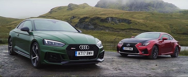 Audi RS5 vs. Lexus RC F Comparison Reveals Flaws in Both