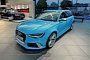 Audi RS6 Avant in Riviera Blue Is Smurftastic