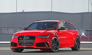 Audi RS6 by HPerformance is Red. And It Has 700 HP
