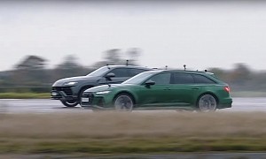 Audi RS6 vs Lamborghini Urus Drag Race: Same Engine, Different Performance