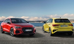 Audi's Double Compact Spice Revealed as 2021 S3 Sportback and Sedan
