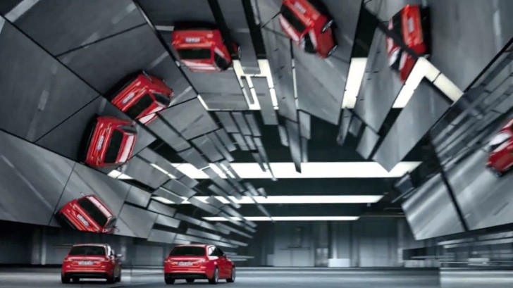 Audi S line ad