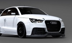 Audi S1 Rallycross Racer Emerges with 600 HP