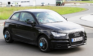 Audi S1 Spotted Testing in Latest Spyshots
