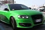 Audi S3 Sportback Gets Crazy Green Color