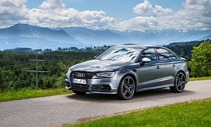 Audi S3 Tuned by ABT Has 400 HP at Its Disposal