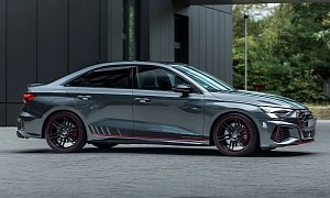 Audi S3 Turns Into RS 3 Fighter, Manhart S 400 Packs Nearly 400 HP