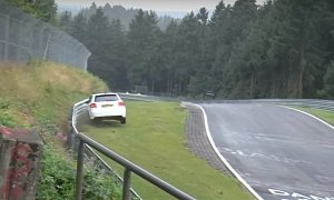 Audi S3 Understeers Its Way to Nurburgring Crash that Leads to Steering Disaster