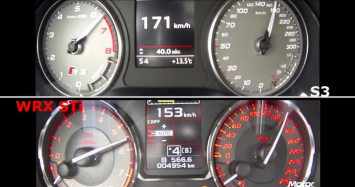 Audi S3 vs 2015 Subaru WRX STI