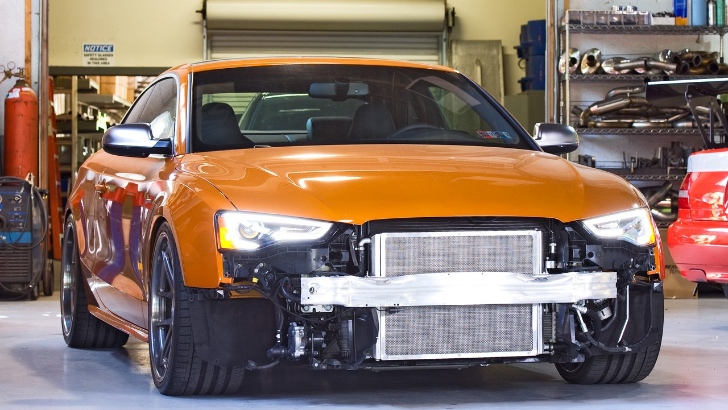 Audi S4 and S5 Supercharger Cooling