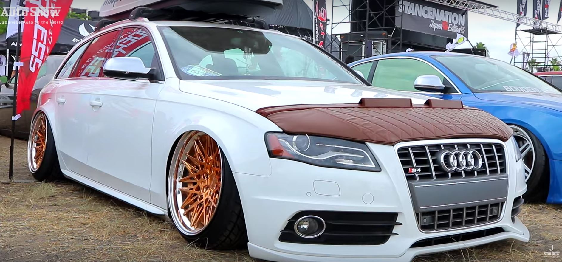 Audi S4 Customized With Leather Car Bra In Japan - autoevolution
