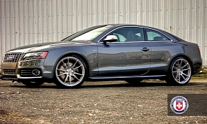 Audi S5 Rides on HRE Wheels