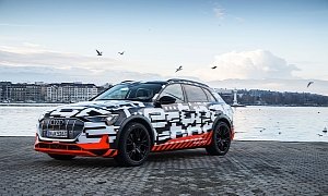Audi Shows e-tron SUV, Commits to More e-tron Production Models in Geneva