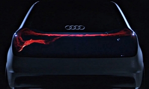 Audi Shows Off Laser Rear Lights and Other Tech at CES