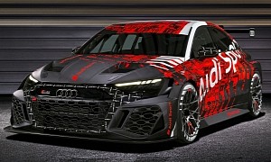 Audi Sport Reveals the Latest Version of Its TCR Race Car, the 2021 RS 3 LMS