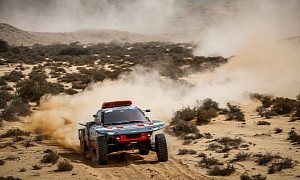 Audi Sport's RS Q E-Tron Rally Prototypes Finish the Morocco Rally, Dakar Is Next