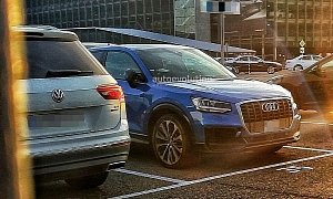 Audi SQ2 Spied Completely Uncamouflaged