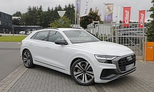 Audi SQ8 Spied For the First Time, Likely Packs 4.0-Liter TDI V8
