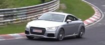 Audi Still Testing New TTS Coupe on the Nurburgring
