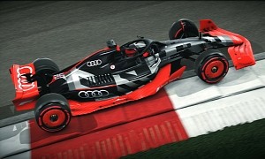 Audi's First Ever Formula One Concept Car Now Available to Gamers via EA's F1 22