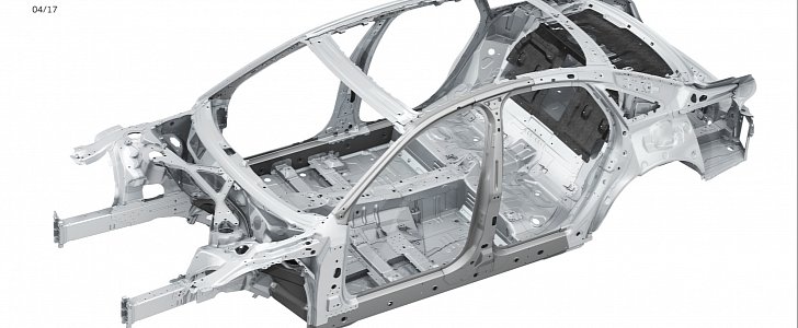 Audi A8's spaceframe unveiled