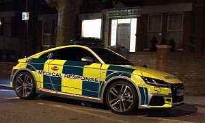 Audi TT Circumcision Ambulance Stolen in London. Wait, What?