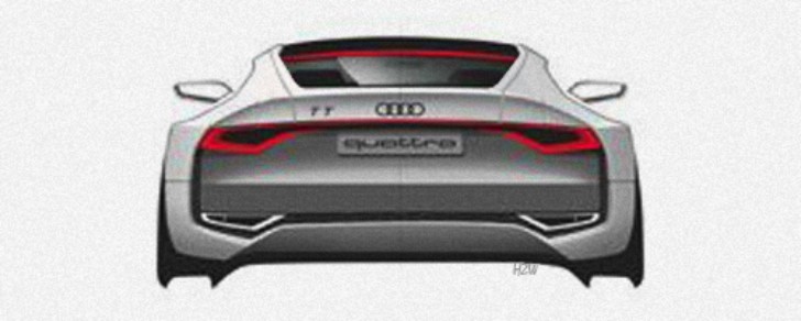 Audi TT Concept 2011 sketch