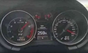Audi TT Owner Drives One-Handed at 260 KM/H in Argentina, Admits He's a Moron