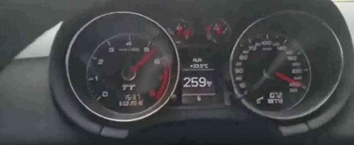 Audi TT Owner Drives One-Handed at 260 KM/H in Argentina, Admits He's a Moron
