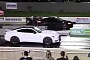 Audi TT RS Drags Camaro SS 1LE and Stick Shift Mustang GT, Someone Gets Walked