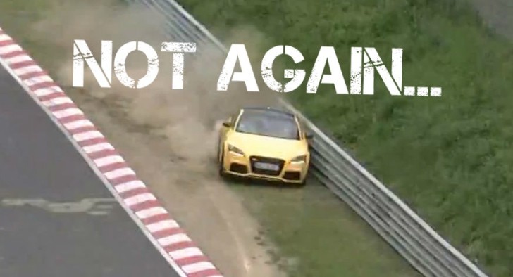 Stupid Audi TT RS driver
