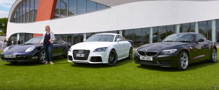 Audi TT RS Takes on BMW Z4 and Porsche Cayman In Best Used Sports Car Review