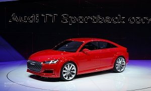 Audi TT Sportback to Debut on November 20 at the Guangzhou Auto Show
