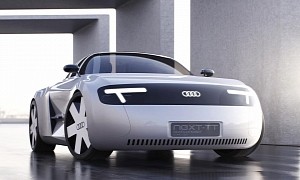 Audi TT Unofficial "Revival" Concept Looks Like Pure 1990s Design Turned EV
