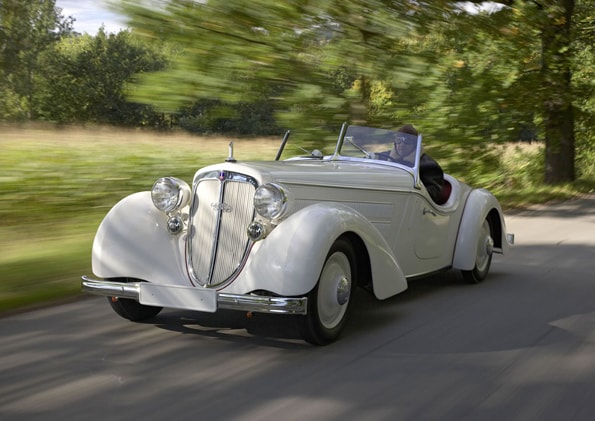 The rebuilt Audi 225 Front Roadster from 1935