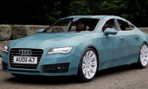 Audi Turns to Origami With A7 Papercraft