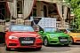 Audi Ukraine Shows the Colorful Side of German Convertibles