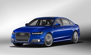 Audi Unveils A6 L e-tron with 245 HP and 880 KM Range in China