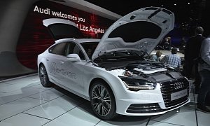 Audi Unveils h-tron quattro Concept in LA, a Revolutionary Plug-in Hybrid FCV <span>· Live Photos</span>