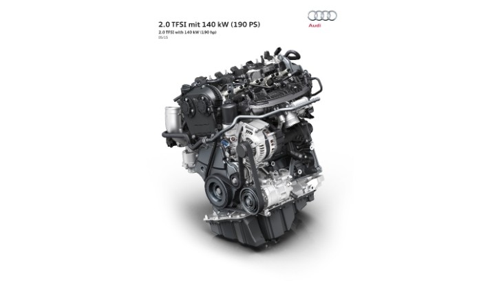 New Audi 2.0 TFSI unveiled for A4