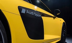 Audi Unveils Paint Etching Technology, It's Available For The R8 For Now