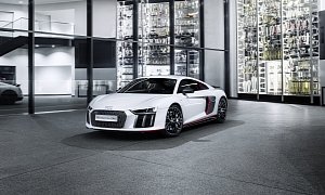 Audi Unveils R8 Coupé V10 Plus Selection 24H, Inspired by the R8 LMS