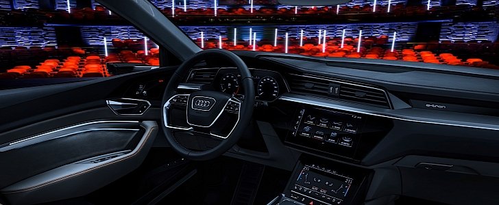 Audi e-tron prototype interior