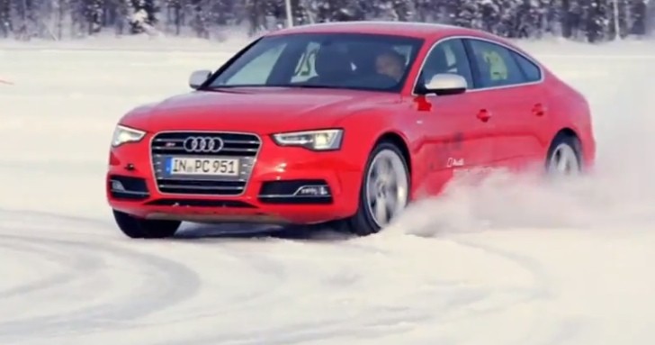 Audi official drifting