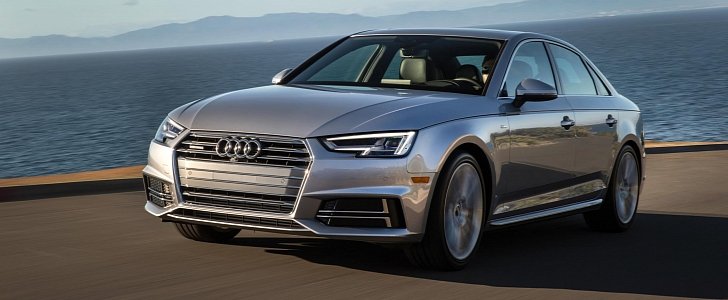 2017 Audi A4. In Silver, obviously