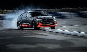 Audi Working on e-tron S with Three Electric Motors and Close to 1,000 Nm
