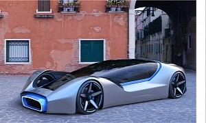 Aura Is a Pininfarina CGI Concept GT That Takes Your Smartphone Away While Driving