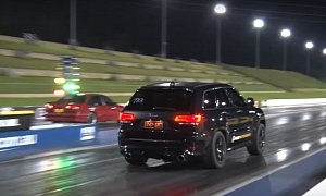 Aussie Jeep Grand Ckerokee SRT Sets 10.8s 1/4-Mile Record via Rear-Mounted Turbo