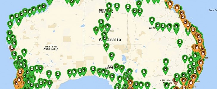 Round Australia Electric Highway